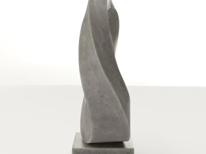 modern decorative abstract stone art sculpture 06 3D Model