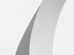 modern decorative abstract stone art sculpture 06 3D Model