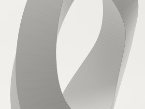 modern decorative abstract stone art sculpture 06 Modello 3D