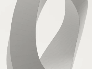 modern decorative abstract stone art sculpture 06 3D Model