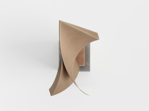 modern decorative abstract copper art sculpture 15 3D Model
