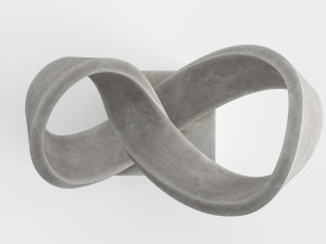 modern decorative abstract stone art sculpture 09 3D-Modell