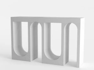 konsol tembaga Model 3D