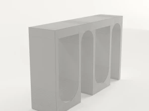 konsol tembaga Model 3D