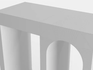 konsol tembaga Model 3D