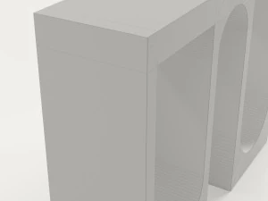 konsol tembaga Model 3D