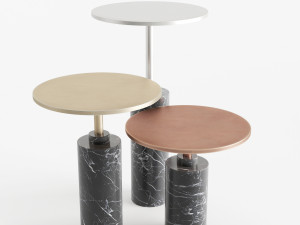 rossato arredamenti claridge tables 3D 모델