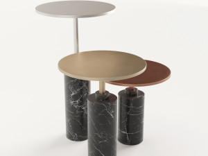 rossato arredamenti claridge tables 3D Model