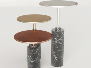 rossato arredamenti claridge tables 3D Model