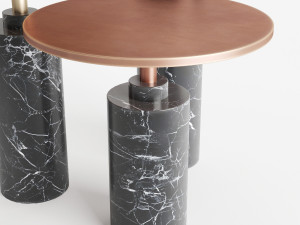 rossato arredamenti claridge tables 3D Model