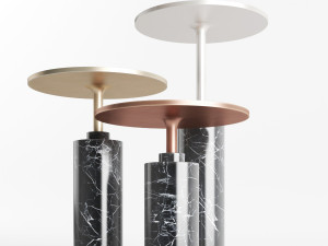 rossato arredamenti claridge tables 3D Model