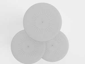 rossato arredamenti claridge tables 3D Model