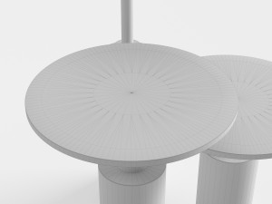 rossato arredamenti claridge tables 3D Model