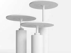 rossato arredamenti claridge tables 3D Model