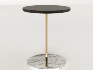 marble side table 3D Model