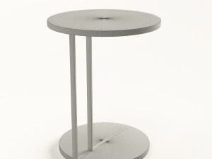 marble side table 3D Model