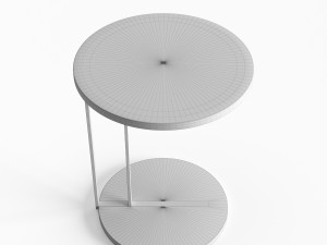 marble side table 3D Model