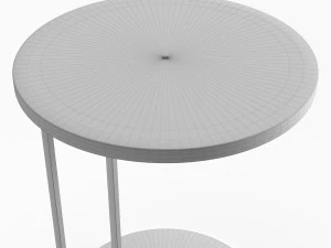 marble side table 3D Model