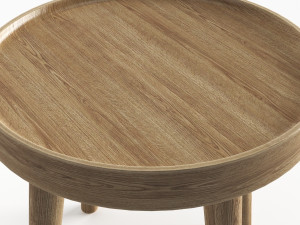 simple wood side table Modelo 3D