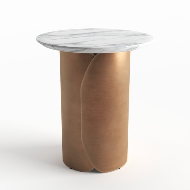 copper side table 3Dモデル .c4d .max .obj .3ds .fbx .stl .blend 