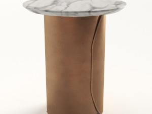 copper side table 3Dモデル