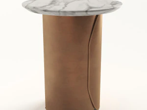 tavolino in rame Modello 3D