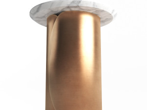 copper side table 3Dモデル