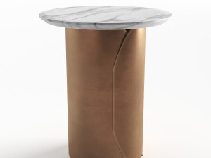 copper side table 3Dモデル