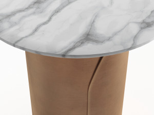 copper side table 3Dモデル