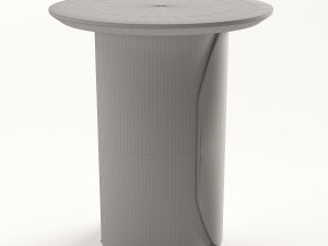 copper side table 3Dモデル