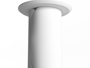 copper side table 3Dモデル