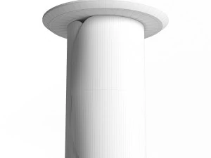 tavolino in rame Modello 3D