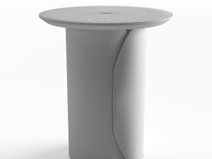 copper side table 3Dモデル