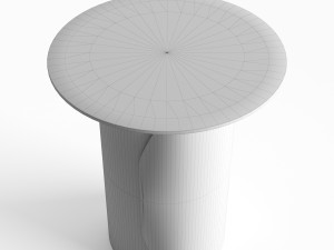 copper side table 3Dモデル