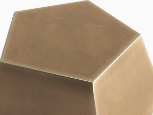 west elm gem cut side table 3D 模型