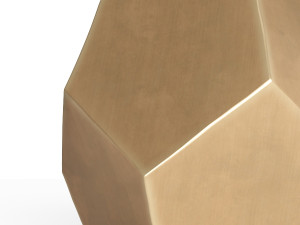 west elm gem cut side table 3D 模型