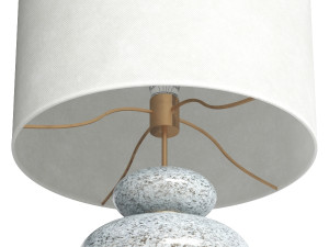 lamp with granit base 3D Модель