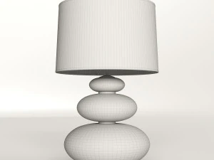 lampu dengan dasar granit Model 3D