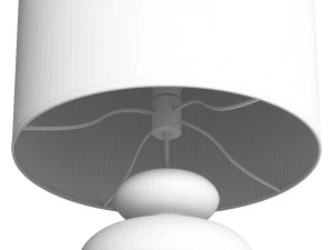 lampu dengan dasar granit Model 3D