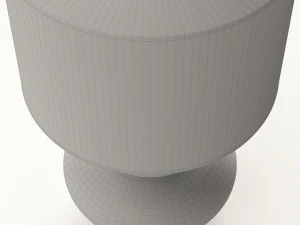 lampu dengan dasar granit Model 3D