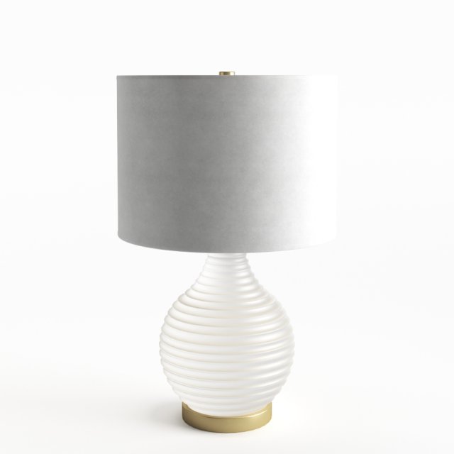 ashley table lamp 3Dモデル .c4d .max .obj .3ds .fbx .stl .blend