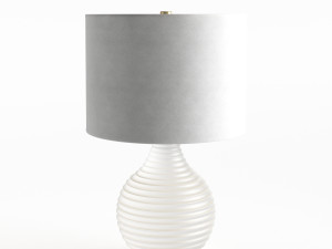 ashley table lamp 3D 모델