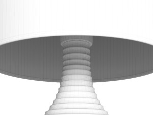 ashley table lamp 3Dモデル