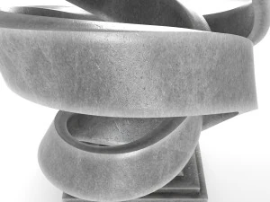 modern decorative abstract stone art sculpture 13 3D Model