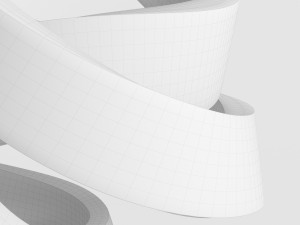 modern decorative abstract stone art sculpture 13 3D Model