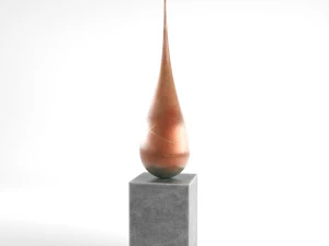 modern decorative abstract stone art sculpture 11 3D Model