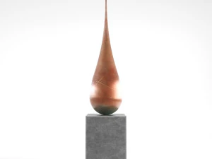 modern decorative abstract stone art sculpture 11 3D Model