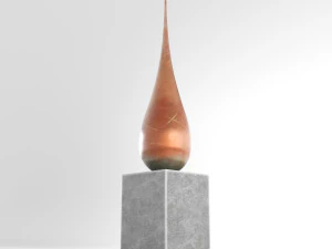 modern decorative abstract stone art sculpture 11 3D Model