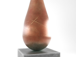 modern decorative abstract stone art sculpture 11 Model 3D