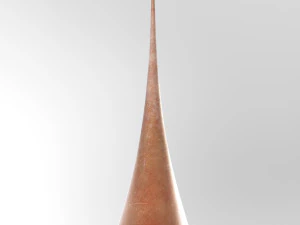 modern decorative abstract stone art sculpture 11 3D Model